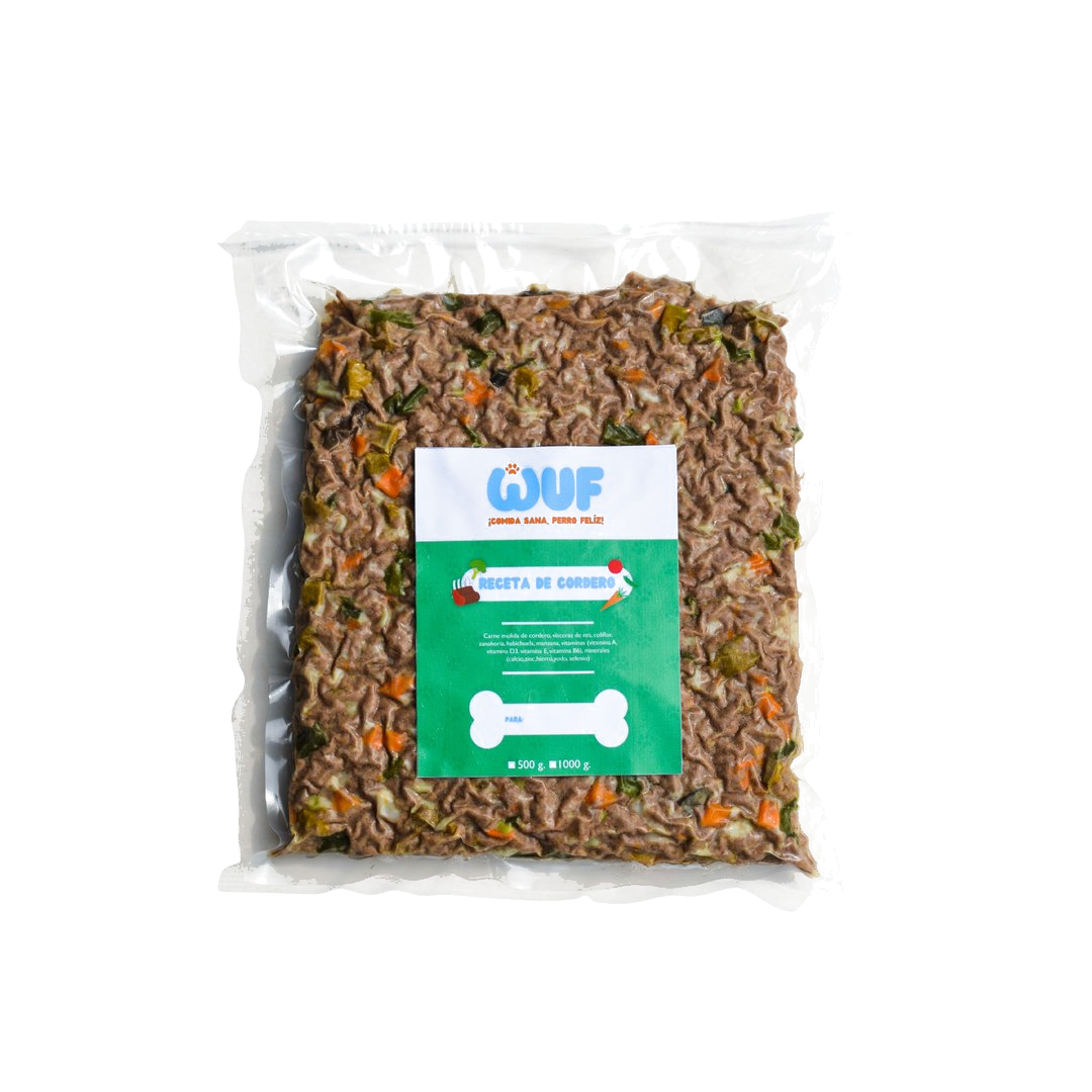 Receta de Cordero Wuf